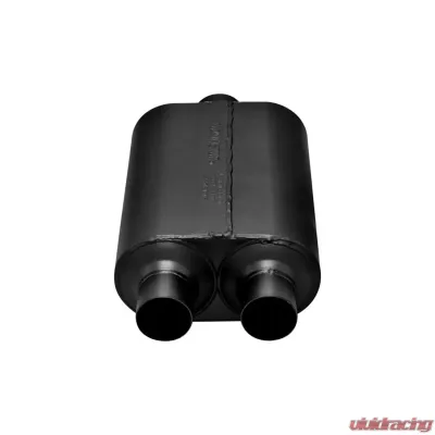 Flowmaster Super 40 Muffler 409S - 3.00 Center In / 2.50 Dual Out - Aggressive Sound - 8530452