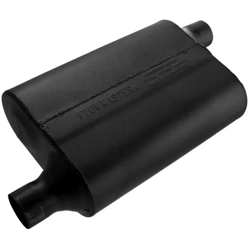 Flowmaster 40 Delta Flow Muffler - 2.00 Offset In / 2.00 Offset Out - Aggressive Sound - 942043