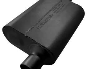 Flowmaster 40 Delta Flow Muffler - 2.25 Offset In / 2.25 Center Out - Aggressive Sound