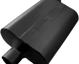 Flowmaster 40 Delta Flow Muffler - 2.25 Center In / 2.25 Offset Out - Aggressive Sound