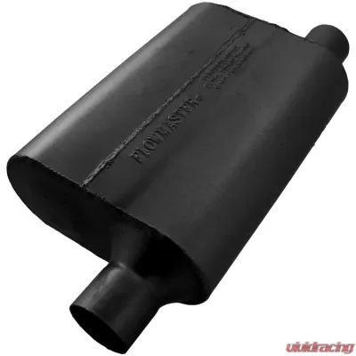 Flowmaster 40 Delta Flow Muffler - 2.25 Offset In / 2.25 Same Side Out -Aggressive Sound Ford Mustang 4.6L V8 - 942444