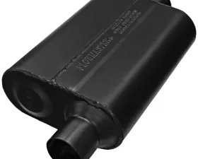 Flowmaster Super 44 Muffler - 2.25 Offset In / 2.25 Center Out - Aggressive Sound