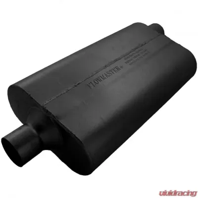 Flowmaster 50 Delta Flow Muffler - 2.25 Center In / 2.25 Offset Out - Moderate Sound - 942452