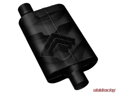 Flowmaster 40 Delta Flow Muffler - 2.50 Center In / 2.50 Dual Out - Aggressive Sound - 9425400