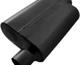 Flowmaster 40 Delta Flow Muffler - 2.50 Offset In / 2.50 Center Out - Aggressive Sound