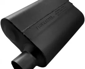 Flowmaster 40 Delta Flow Muffler - 2.50 Offset In / 2.50 Offset Out - Aggressive Sound