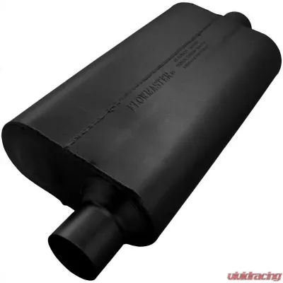 Flowmaster 50 Delta Flow Muffler - 2.50 Offset In / 2.50 Center Out - Moderate Sound - 942551