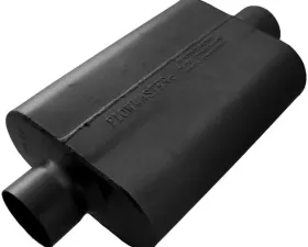 Flowmaster 40 Delta Flow Muffler - 3.00 Center In / 3.00 Center Out - Aggressive Sound