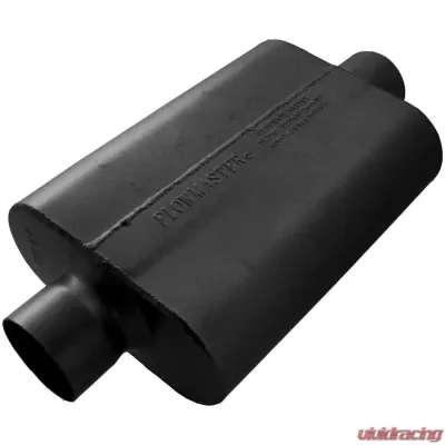Flowmaster 40 Delta Flow Muffler - 3.00 Center In / 3.00 Center Out - Aggressive Sound - 943040