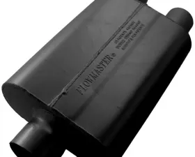 Flowmaster 40 Delta Flow Muffler - 3.00 Center In / 2.50 Dual Out - Aggressive Sound