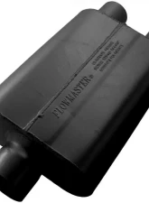 Flowmaster 40 Delta Flow Muffler - 3.00 Center In / 2.50 Dual Out - Aggressive Sound                                     - 9430402 - Image 4