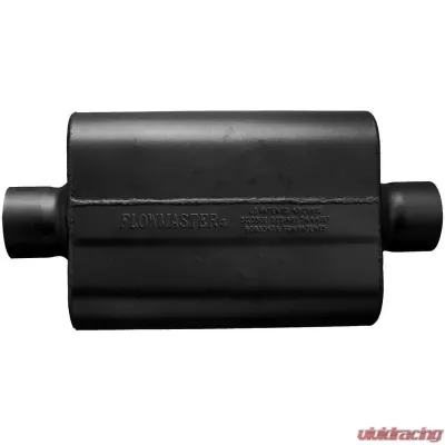 Flowmaster 40 Delta Flow Muffler - 3.00 Center In / 3.00 Center Out - Aggressive Sound - 943040