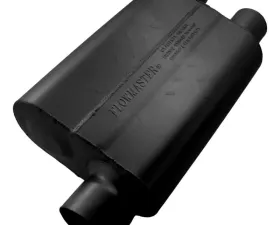 Flowmaster 40 Delta Flow Muffler - 3.00 Offset In / 2.50 Dual Out - Aggressive Sound