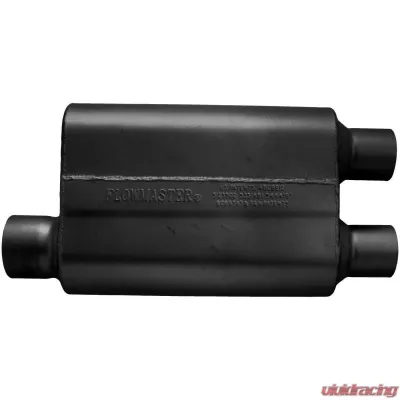 Flowmaster 40 Delta Flow Muffler - 3.00 Offset In / 2.50 Dual Out - Aggressive Sound - 9430412