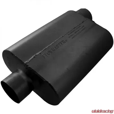 Flowmaster 40 Delta Flow Muffler - 3.00 Center In / 3.00 Offset Out - Aggressive Sound - 943042