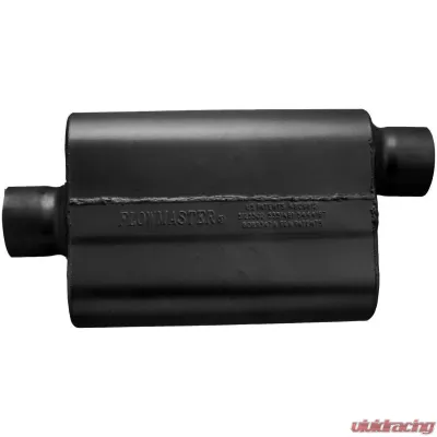 Flowmaster 40 Delta Flow Muffler - 3.00 Center In / 3.00 Offset Out - Aggressive Sound - 943042