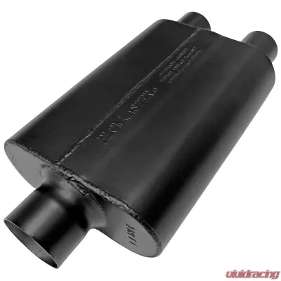 Flowmaster Super 44 Muffler - 3.00 Center In / 2.25 Dual Out - Aggressive Sound - 9430472
