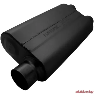 Flowmaster 50 Delta Flow Muffler - 3.00 Offset In / 2.50 Dual Out - Moderate Sound - 9430512