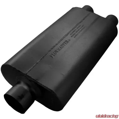 Flowmaster 50 Delta Flow Muffler - 3.00 Center In / 2.25 Dual Out - Moderate Sound Chevrolet C/K 3500 1988-1995 - 9430522