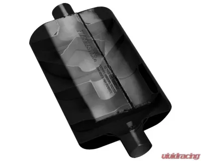 Flowmaster 60 Delta Flow Muffler - 2.25 Center In / 2.25 Offset Out - Moderate Sound - 952462