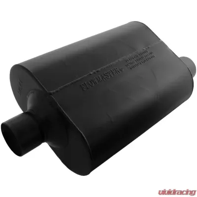 Flowmaster Super 40 Muffler - 2.50 Center In / 2.50 Offset Out - Aggressive Sound - 952547