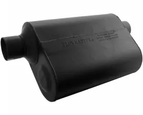 Flowmaster Super 40 Muffler - 2.50 Offset In / 2.50 Same Side Out - Aggressive Sound