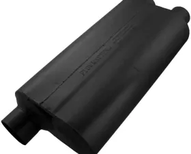 Flowmaster 50 H.D. Muffler - 3.00 Offset In / 2.50 Dual Out - Moderate Sound Ford
