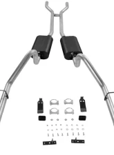 Flowmaster Header-back System - Dual Rear Exit - American Thunder - Moderate Sound Ford Fairlane 1966-1967                                     - 17289 - Image 3