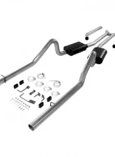 Flowmaster Header-back System - Dual Rear Exit - American Thunder - Aggressive Sound Dodge                                     - 17382 - Image 4