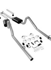 Flowmaster Header-back System - Dual Rear Exit - American Thunder - Aggressive Sound Dodge                                     - 17382 - Image 2