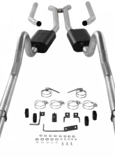 Flowmaster Header-back System - Dual Rear Exit - American Thunder - Aggressive Sound Dodge                                     - 17382 - Image 3
