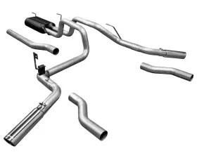 Flowmaster Catback System - Dual Rear/Side Exit - American Thunder - Moderate Sound Dodge 5.7L V8