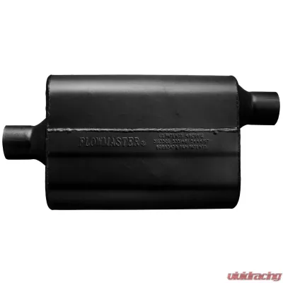 Flowmaster 40 Series Muffler - 2.25" IN(C)/OUT(O) - Aggressive Sound - 42442