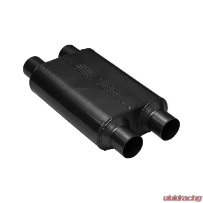 Flowmaster 40 Series Muffler - 2.50" IN(D)/OUT(D) - Aggressive Sound - 425404