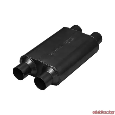 Flowmaster 40 Series Muffler - 2.50" IN(D)/OUT(D) - Aggressive Sound - 425404
