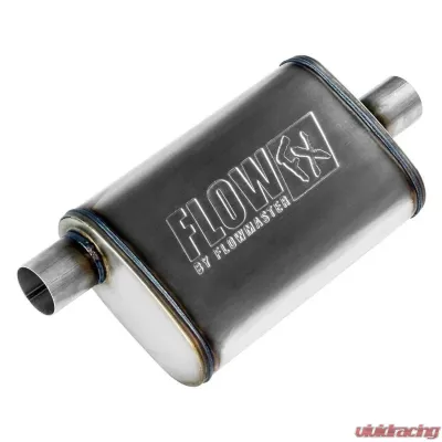 Flowmaster FlowFX Muffler 409S - 2.25 Offset In/ 2.25 Center Out - Moderate Sound - 71225