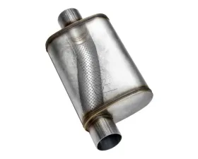 Flowmaster FlowFX Muffler 409S - 2.25 Offset In/ 2.25 Center Out - Moderate Sound