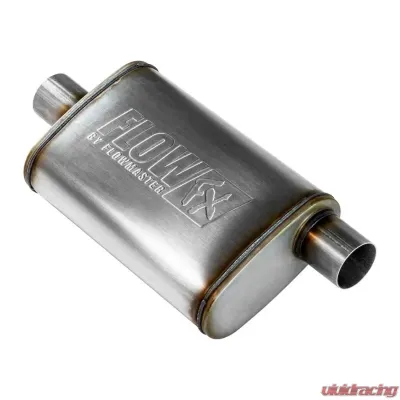 Flowmaster FlowFX Muffler 409S - 2.50 Offset In/ 2.50 Center Out - Moderate Sound - 71226