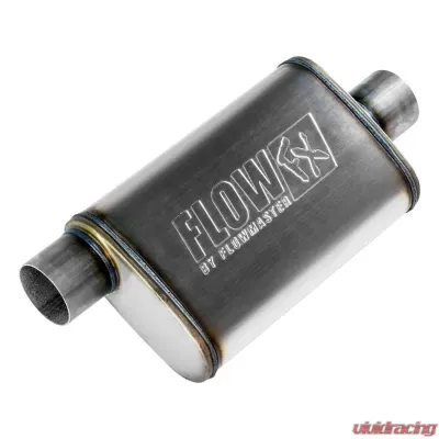 Flowmaster FlowFX Muffler 409S - 3.00 Offset In/ 3.00 Center Out - Moderate Sound - 71229