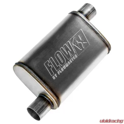 Flowmaster FlowFX Muffler 409S - 2.50 Offset In/ 2.50 Offset Out - Moderate Sound - 71236