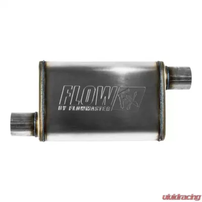 Flowmaster FlowFX Muffler 409S - 2.50 Offset In/ 2.50 Offset Out - Moderate Sound - 71236