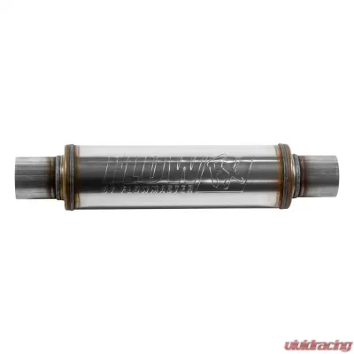 Flowmaster FlowFX Muffler - 2.50 In/Out - Round Body - Moderate Sound - 71416