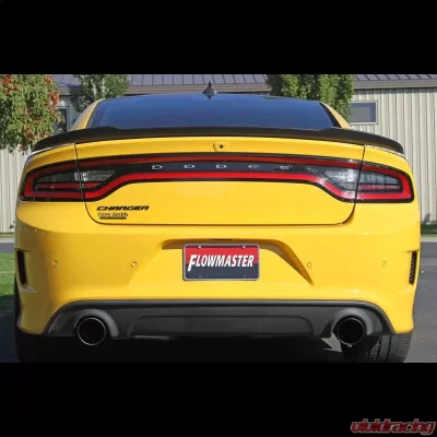 Flowmaster FlowFX Catback Exhaust Kit w/Factory Active Exhaust Valves Dodge Charger Hellcat 6.2L 2015-2021 - 717935