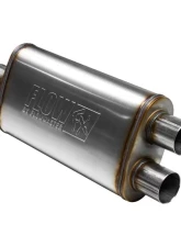 Flowmaster 72288 FlowFX Muffler Stainless Steel - 3" Center In/2.5" Dual Out                                     - 72288 - Image 4