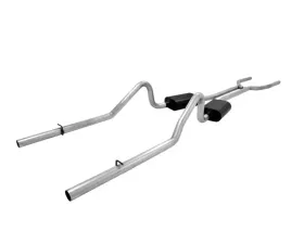 Flowmaster Header-back System 409S - Dual Rear Exit - American Thunder -Moderate/Aggressive Dodge