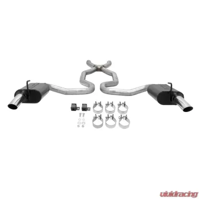 Flowmaster Crossmember-back System - Force II - 68-69 Corvette - Moderate Sound Chevrolet Corvette 1968-1969 - 817695