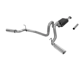 Flowmaster Catback System - Dual Side Exit - American Thunder - Moderate Sound Toyota Tacoma 2016-2018 3.5L V6