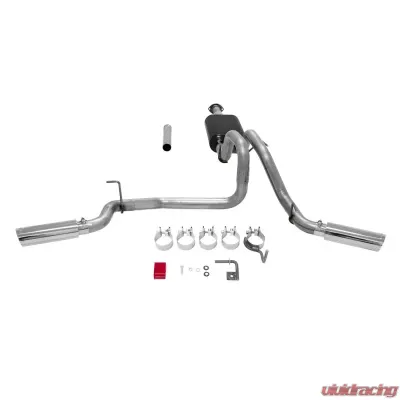 Flowmaster Catback System - Dual Side Exit - American Thunder - Moderate Sound Toyota Tacoma 2016-2018 3.5L V6 - 817719