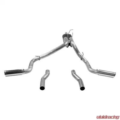 Flowmaster Axleback 409S - Force II Kit - DOR/S - Moderate Sound Ford 2017-2018 6.2L V8 - 817757