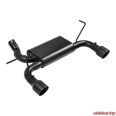 Flowmaster Axleback 409S - Force II Kit - DOR - Mild/Moderate Sound Jeep Wrangler 2012-2018 3.6L V6 - 817790
